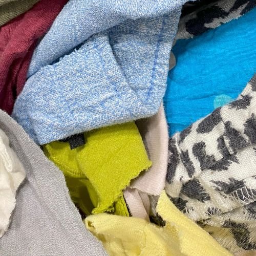 Colored T Shirt Rags 25 lb box